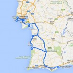 Карта Португалия
