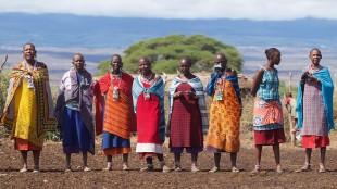 Masai people at Amboseli